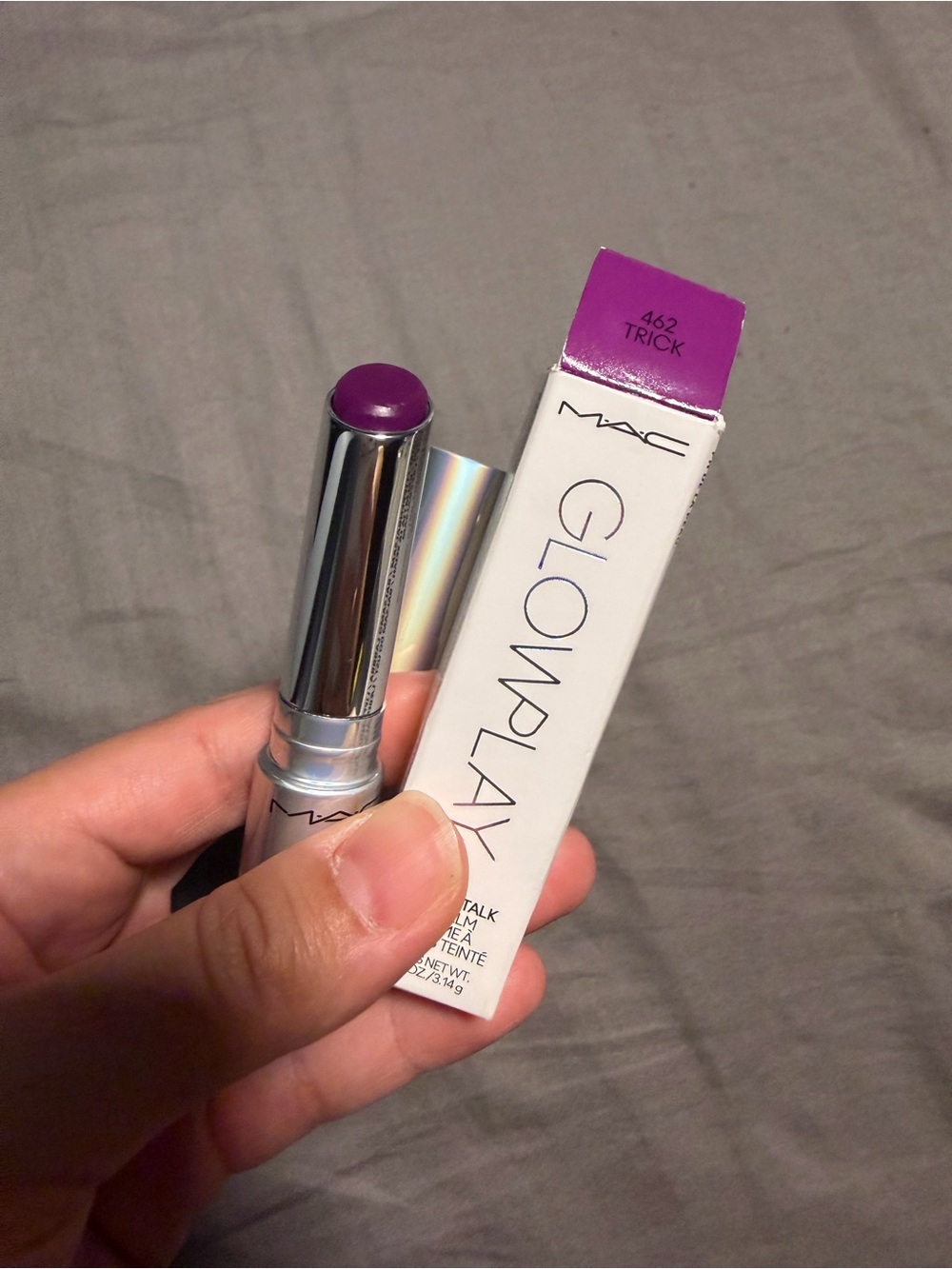 MAC Cosmetics Glowplay Sheer Colour Stick — Trick Vivid Purple